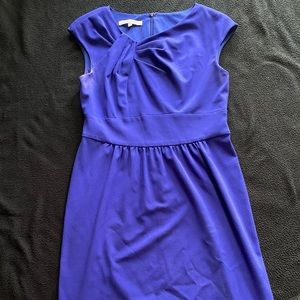 Evan Picone Indigo Dress